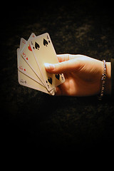 Image showing Play with cards