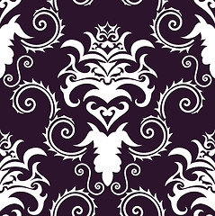 Image showing seamless damask pattern