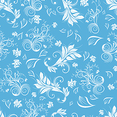 Image showing seamless floral pattern