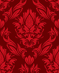 Image showing seamless damask pattern