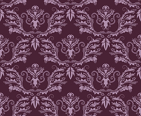 Image showing seamless damask pattern