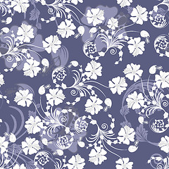 Image showing seamless floral pattern