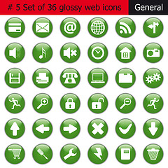 Image showing icon set #5 general