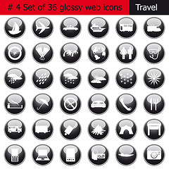 Image showing icon set #4 travel