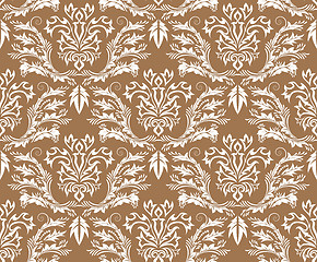 Image showing seamless damask pattern