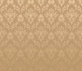 Image showing seamless damask pattern