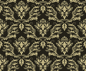 Image showing seamless damask pattern