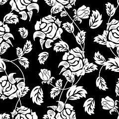 Image showing seamless floral pattern