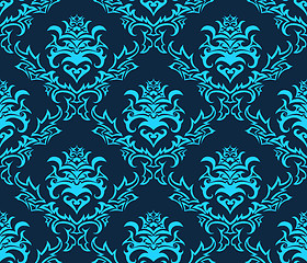 Image showing seamless damask pattern