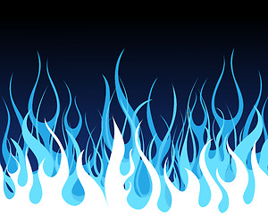 Image showing fire background