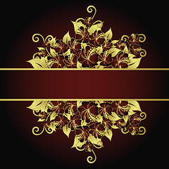 Image showing floral background