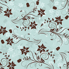 Image showing seamless floral pattern