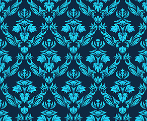 Image showing seamless damask pattern