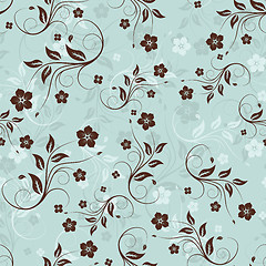 Image showing seamless floral pattern