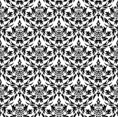 Image showing seamless damask pattern