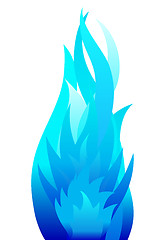 Image showing fire background