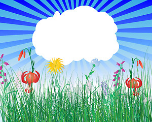 Image showing meadow illustration