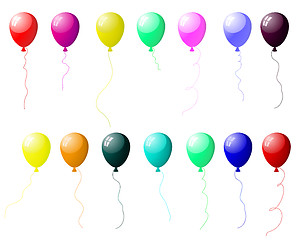 Image showing balloons