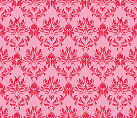 Image showing seamless damask pattern