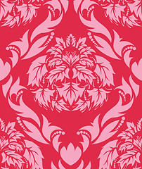 Image showing seamless damask pattern