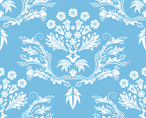 Image showing seamless damask pattern