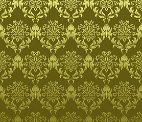 Image showing seamless damask pattern