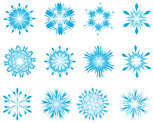 Image showing snowflakes