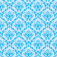 Image showing seamless damask pattern