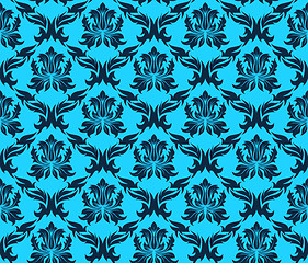 Image showing seamless damask pattern