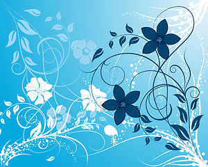 Image showing floral background