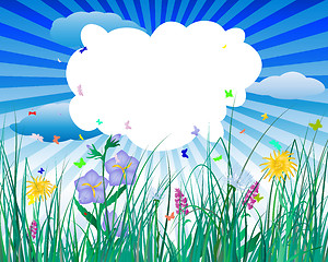 Image showing meadow illustration