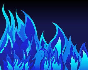 Image showing fire background