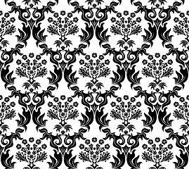 Image showing seamless damask pattern