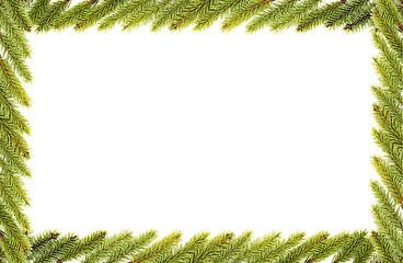 Image showing Christmas frame