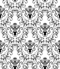 Image showing seamless damask pattern