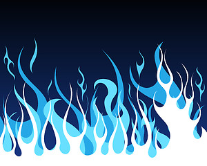 Image showing fire background