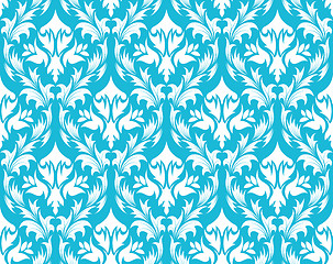 Image showing seamless damask pattern