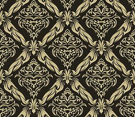 Image showing seamless damask pattern