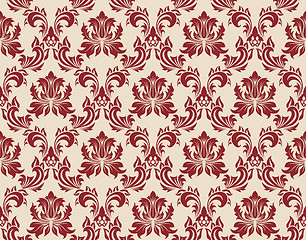 Image showing seamless damask pattern