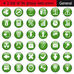 Image showing icon set #2 general