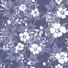 Image showing seamless floral pattern