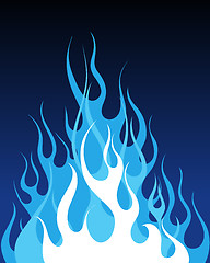 Image showing fire background