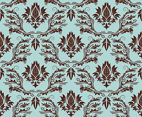 Image showing seamless damask pattern