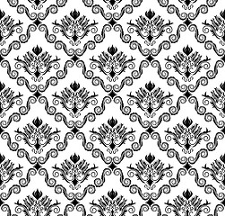 Image showing seamless damask pattern