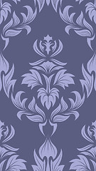 Image showing seamless damask pattern