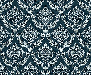 Image showing seamless damask pattern