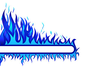 Image showing fire background