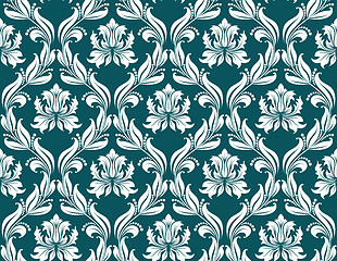 Image showing seamless damask pattern