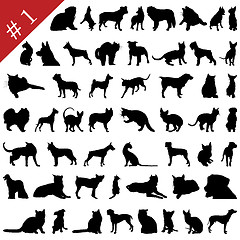 Image showing pets silhouettes # 1