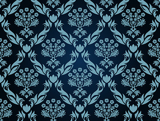 Image showing seamless damask pattern